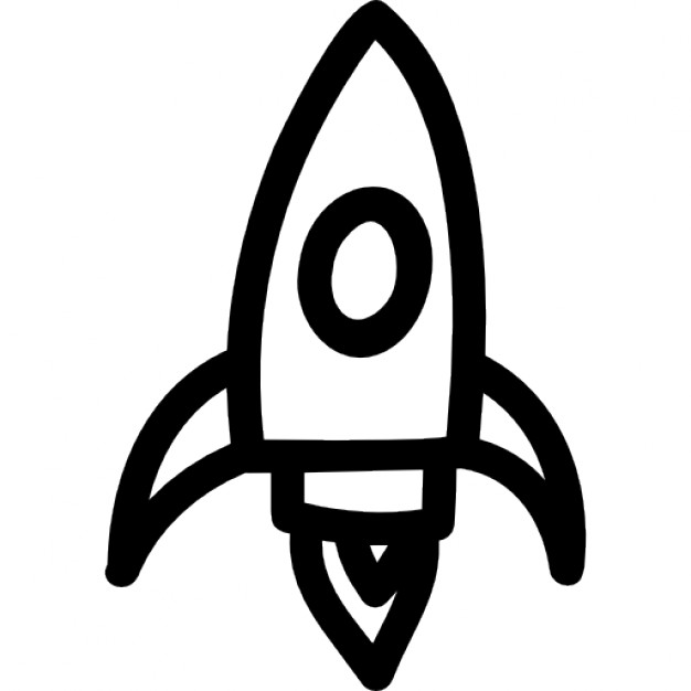 Rocket Ship Outline Vectors, Photos and PSD files | Free Download