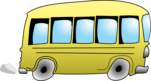 Cartoon Bus Clip Art