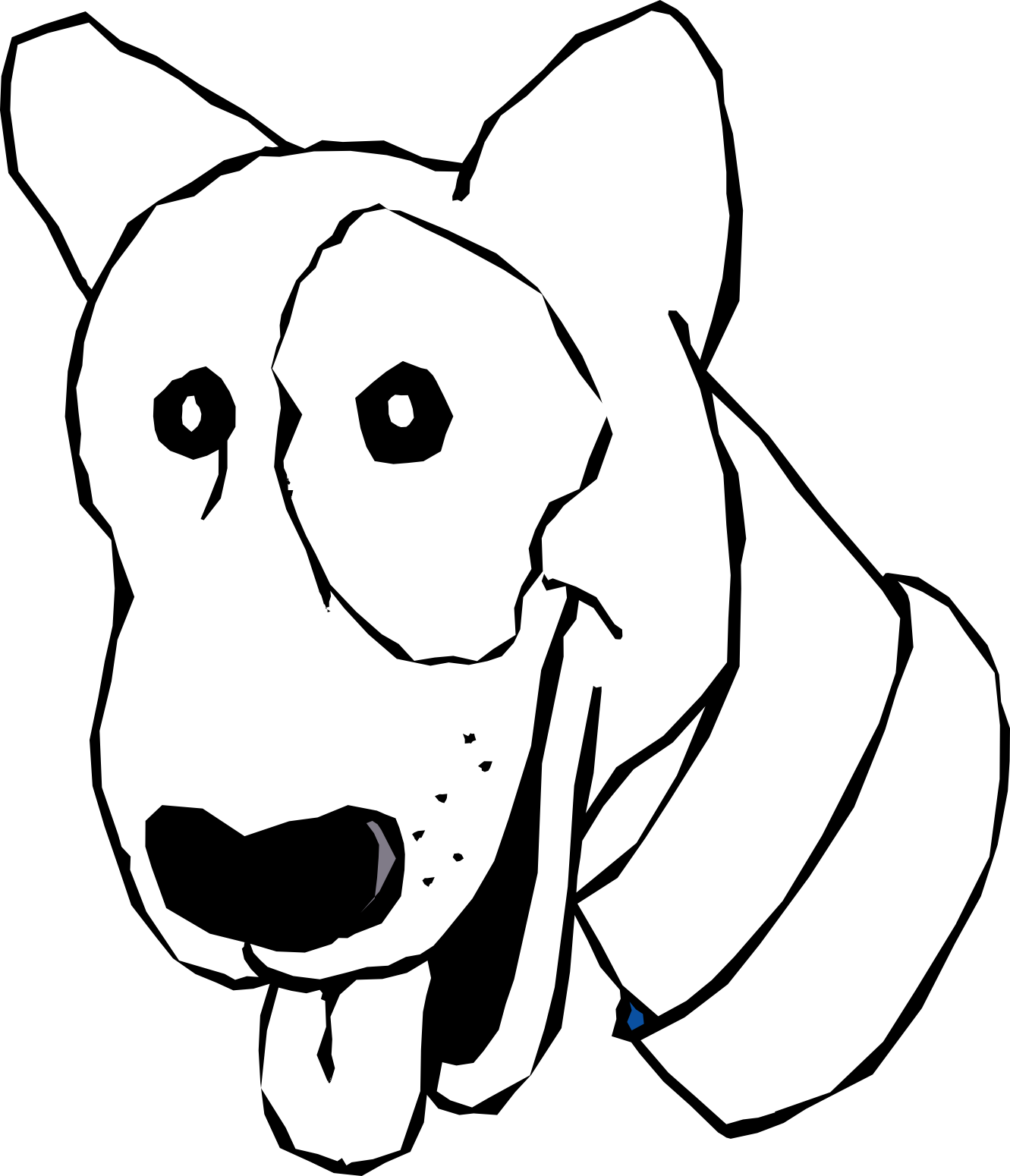 Cartoon Dog Head - ClipArt Best