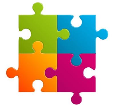 Download Free Puzzle Piece Powerpoint Vectors - VectorFreak.