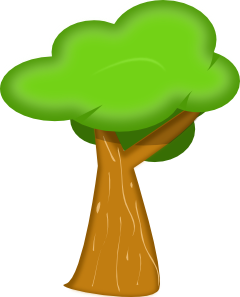 Soft Trees Clip Art - vector clip art online, royalty ...