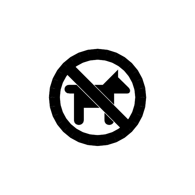 NO PETS ALLOWED VECTOR SIGN - Download at Vectorportal