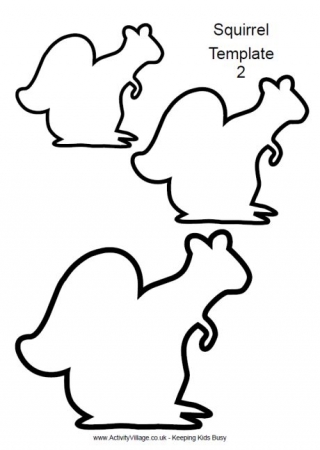 Squirrel Printables