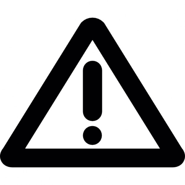 Hazard Sign Icons | Free Download