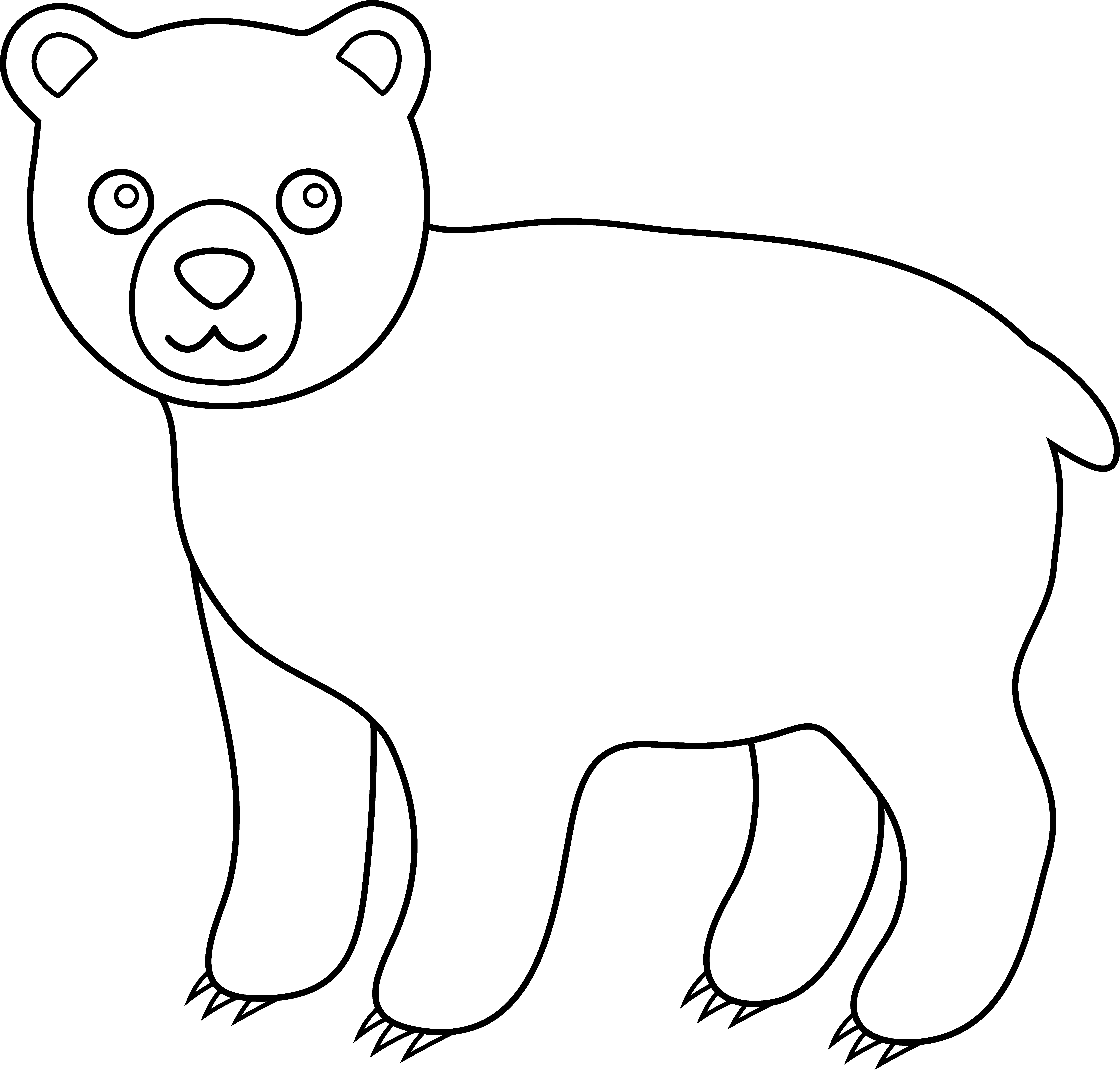 Free Clip Art Black Bear - ClipArt Best