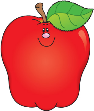 School Apple Clip Art - Free Clipart Images
