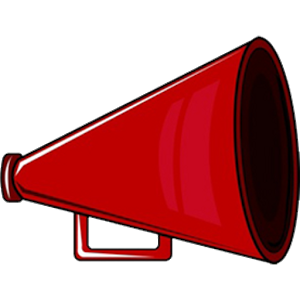 Pic cheerleading megaphone clip art free 3 clipartcow 2 - Clipartix