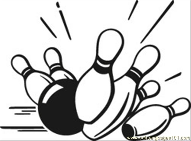 Ten pin bowling clip art free