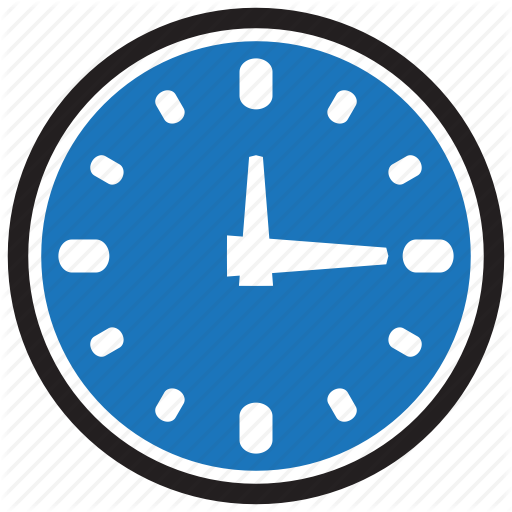 Clock, date, education, hour, time, wall, watch icon | Icon search ...