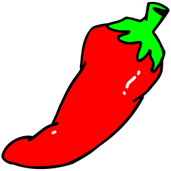 Red Chili Pepper Clipart