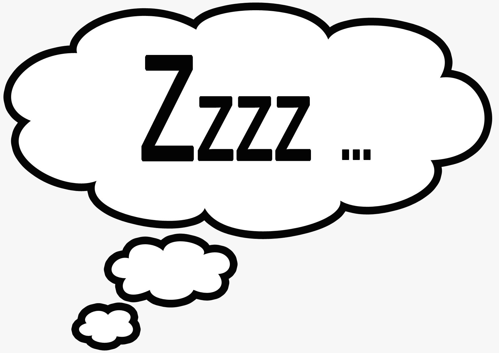 Cartoon Sleeping Clipart