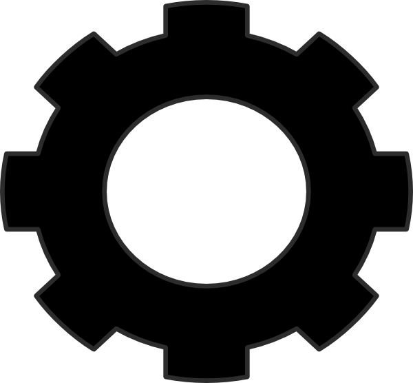 Gear Clip Art - Tumundografico