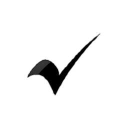 Simple Black Tick Symbol - ClipArt Best