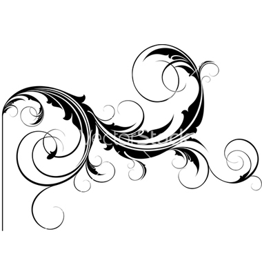 12 Corner Flourish Vector Images - Free Vector Flourishes Corner ...