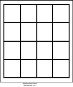 Word families, Words and Board games