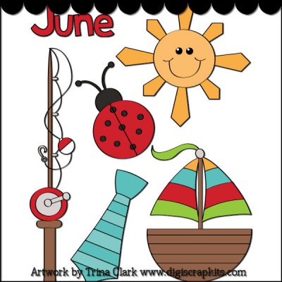 1000+ images about Months of the Year-June | Clip art ...