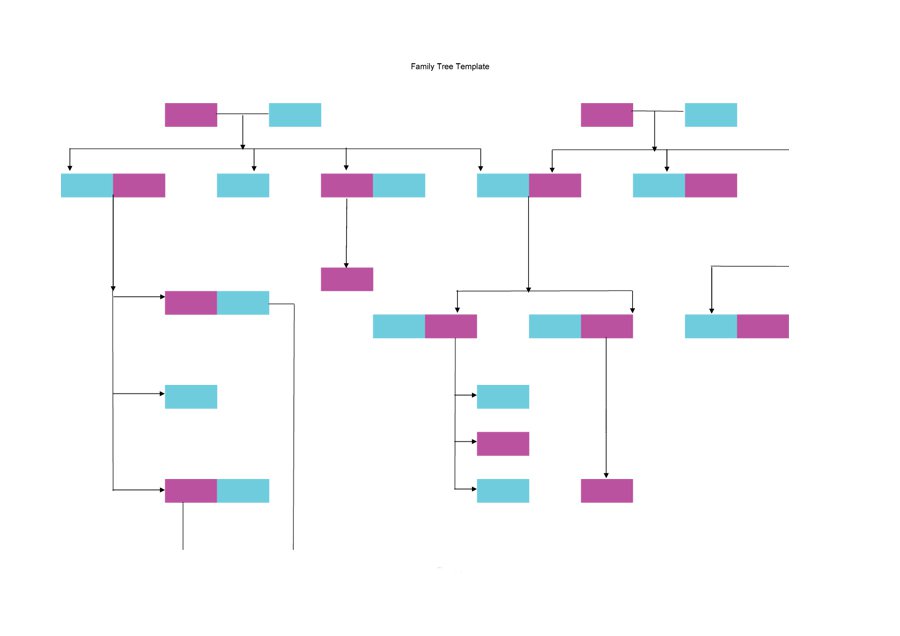 40+ Free Family Tree Templates (Word, Excel, PDF) - Template Lab
