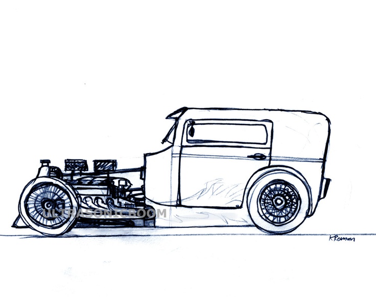 1000+ images about Car drawings