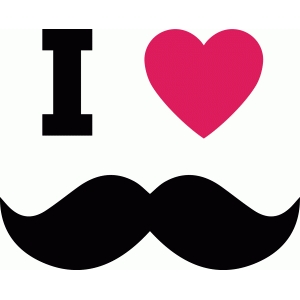 Silhouette Design Store - View Design #58520: mustache