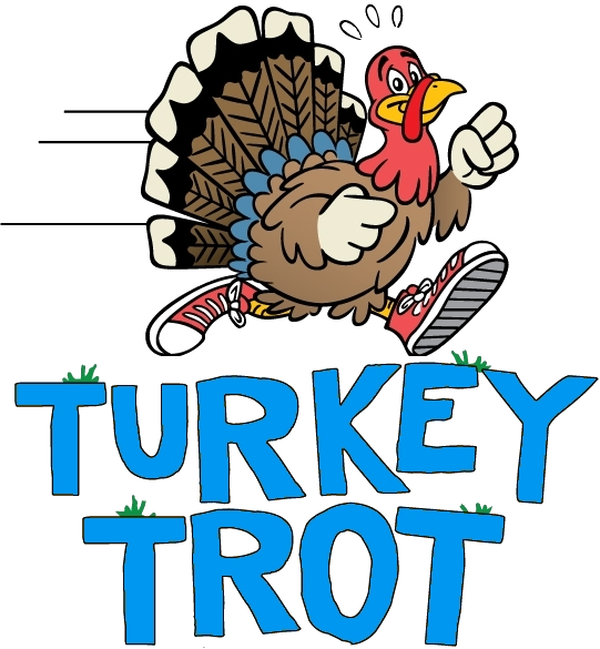 Running Turkey Trot - Free Clipart Images