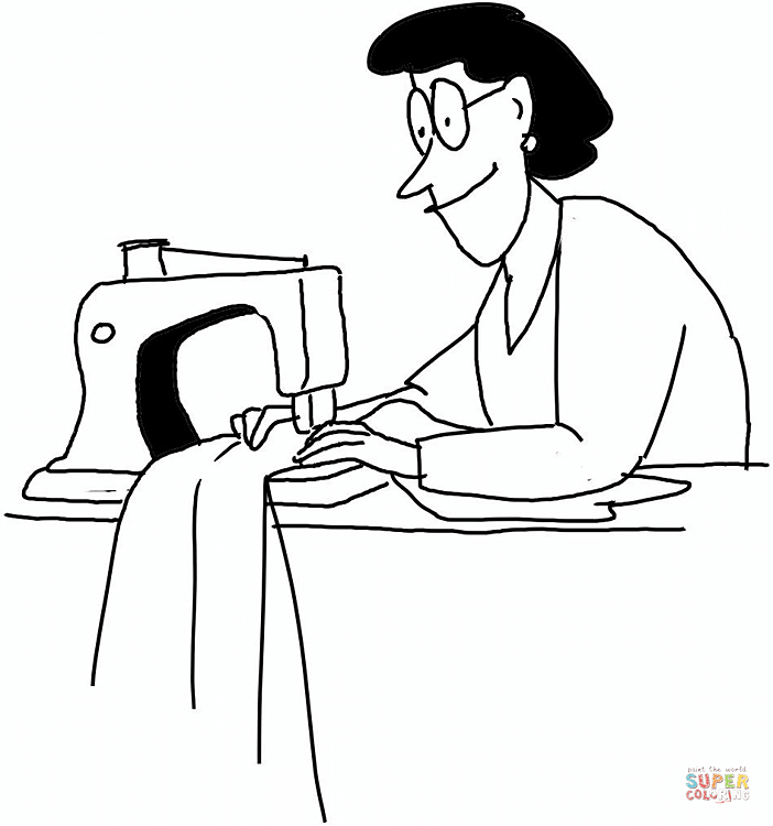Frog in the washing machine coloring page | Free Printable ...