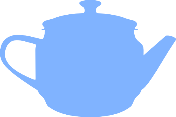 Teapot Silhouette Clip Art - vector clip art online ...