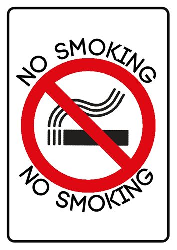 Product poster, Smoking and Signs