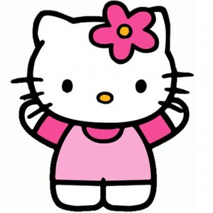 Clipart pink hello kitty - ClipartFox