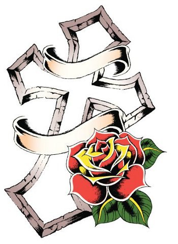 Tribal Cross Tattoo Designs