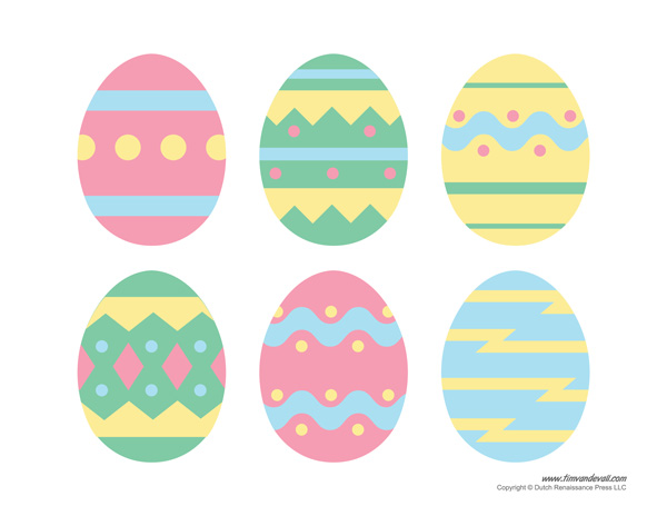 Easter Basket Template, Easter Basket Clipart & Easter Craft