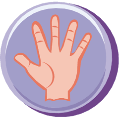 5 Senses Touch Clipart