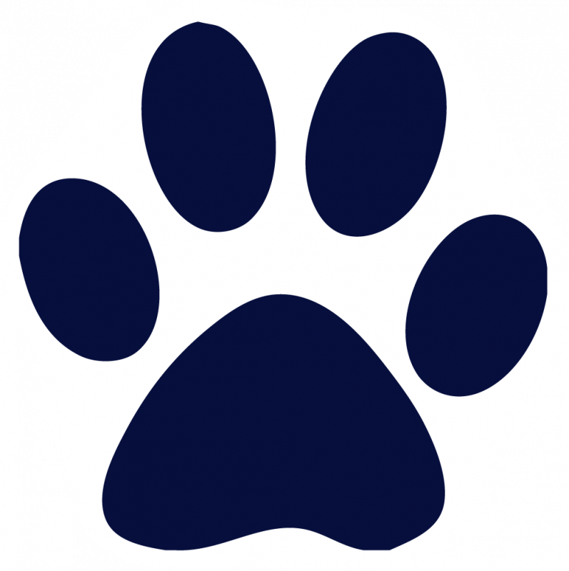 Dog Paw Print Template