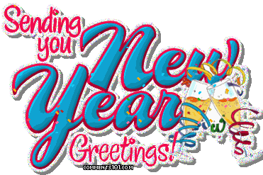 Happy new year animated