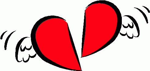 Heart With Wings Clipart