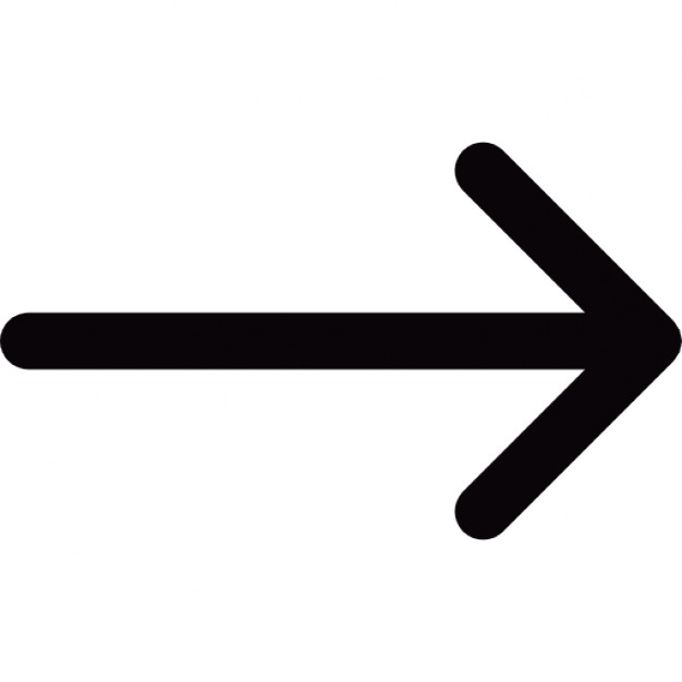 Thin right arrow Icons | Free Download