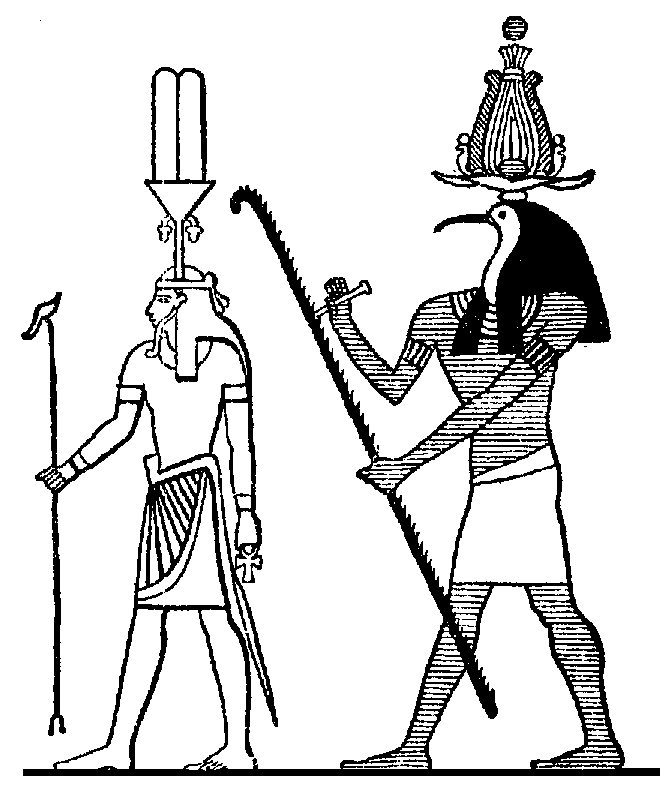 Egypt clipart black and white