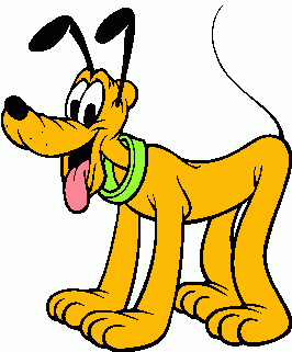 Pluto The Dog With Bone - ClipArt Best