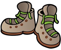 Hiking boot clip art