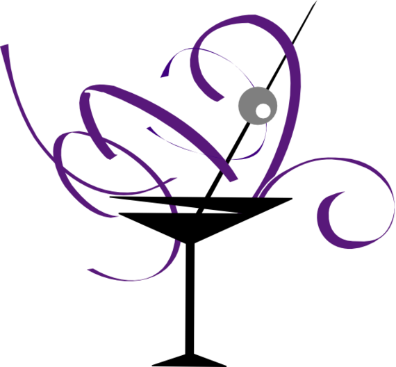 Martini glass martini drawing clipart - Clipartix