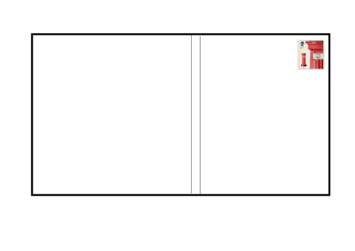 Blank A5 Postcard Template by rach6ye - Teaching Resources - TES
