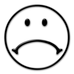 Sad Face Black And White - Free Clipart Images