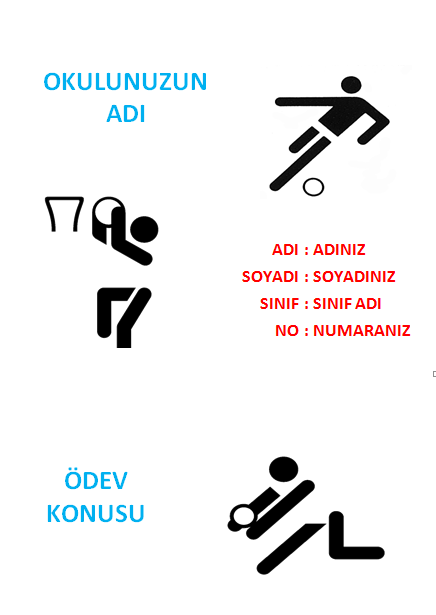 Ã?dev kapaklarÄ± beden eÄ?itimi voleybol basketbol hentbol dersi ...