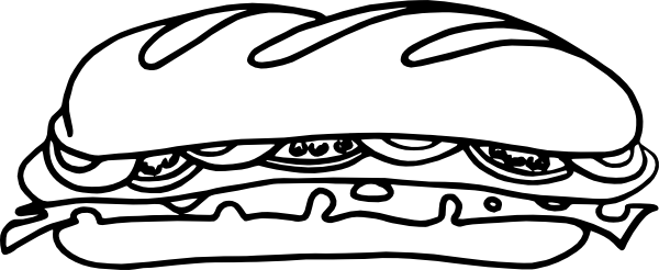 Sub Sandwich Icon - ClipArt Best