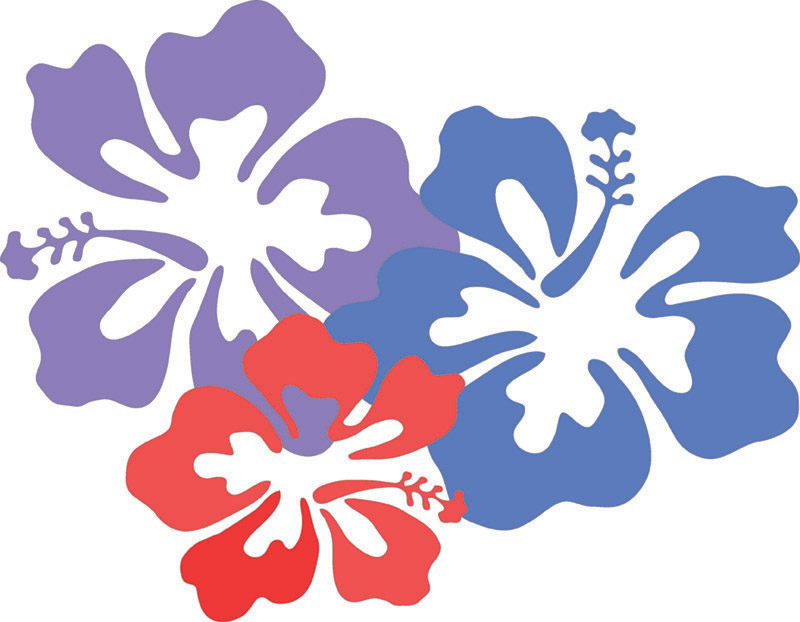 Cartoon Hawaiian Flower | Free Download Clip Art | Free Clip Art ...