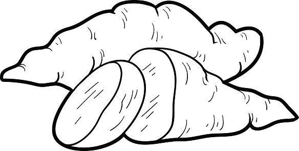 Yam Clip Art, Vector Images & Illustrations
