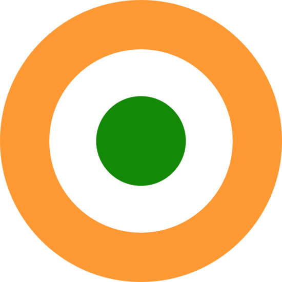 Indian airforce sticker for cars, bikes and laptop available in ...