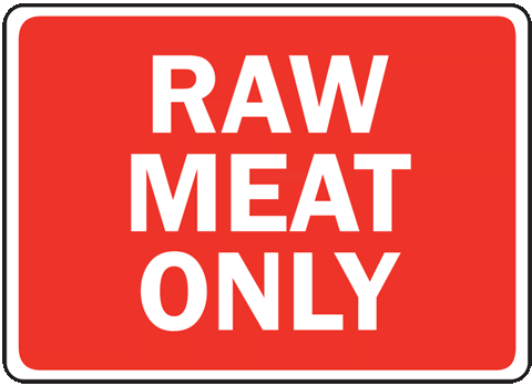 Food Safety Signs, Food Service Signs, Food Handling Signs