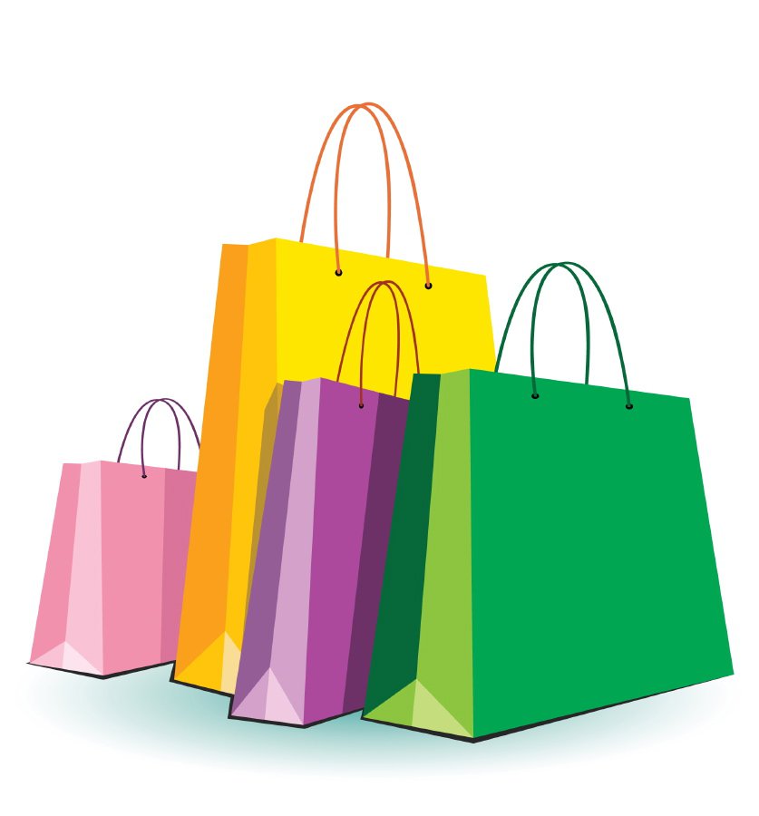Cute shopping bag clipart - ClipartFox