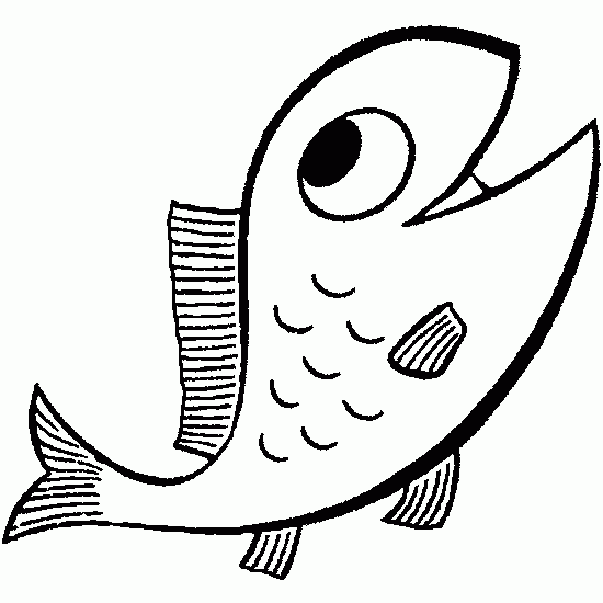 Fish Line Drawings