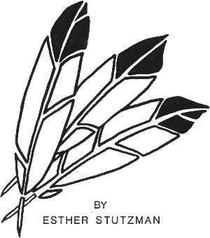 Turkey Feathers Outlines Clipart
